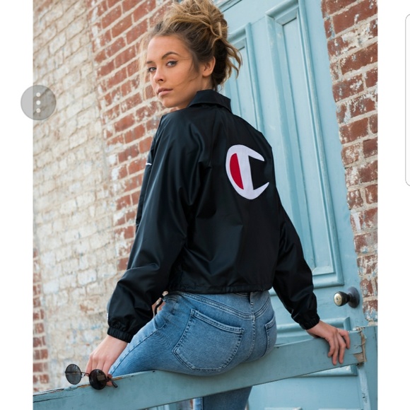 champion crop jacket